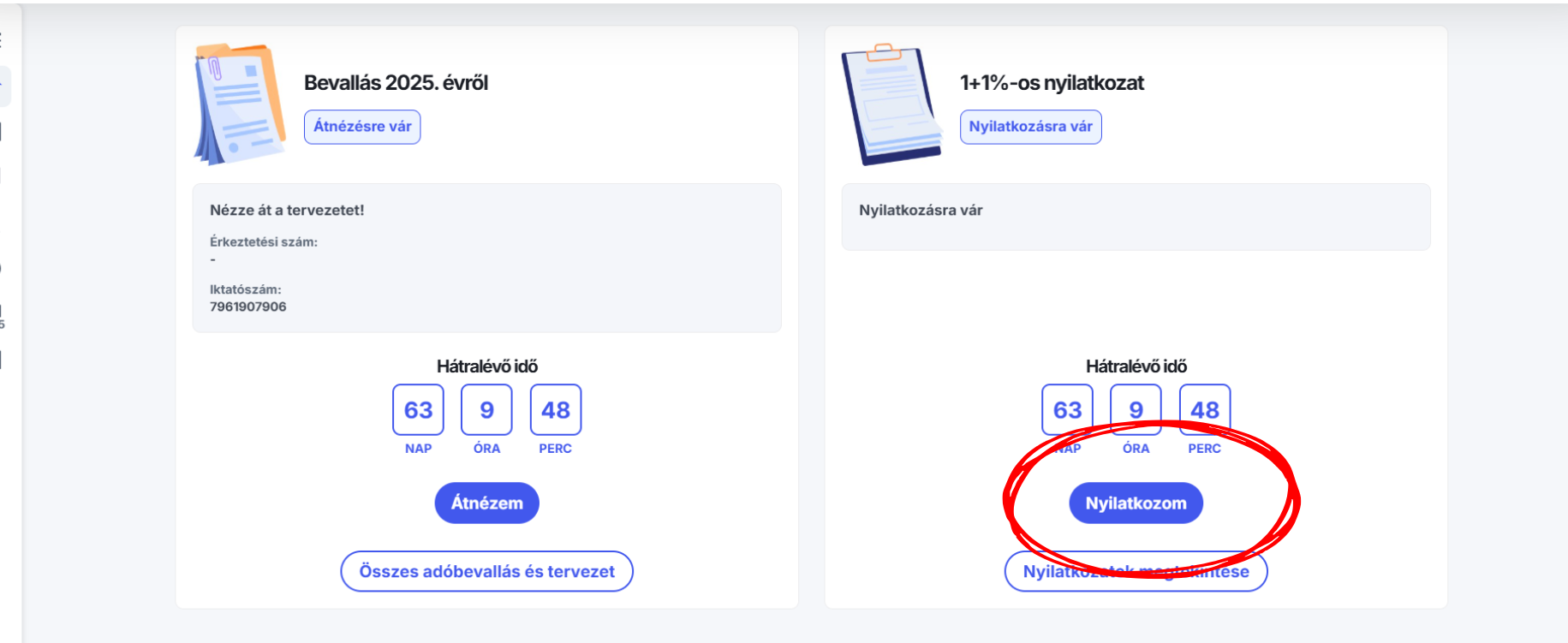 Válaszd az 1+1 opciót