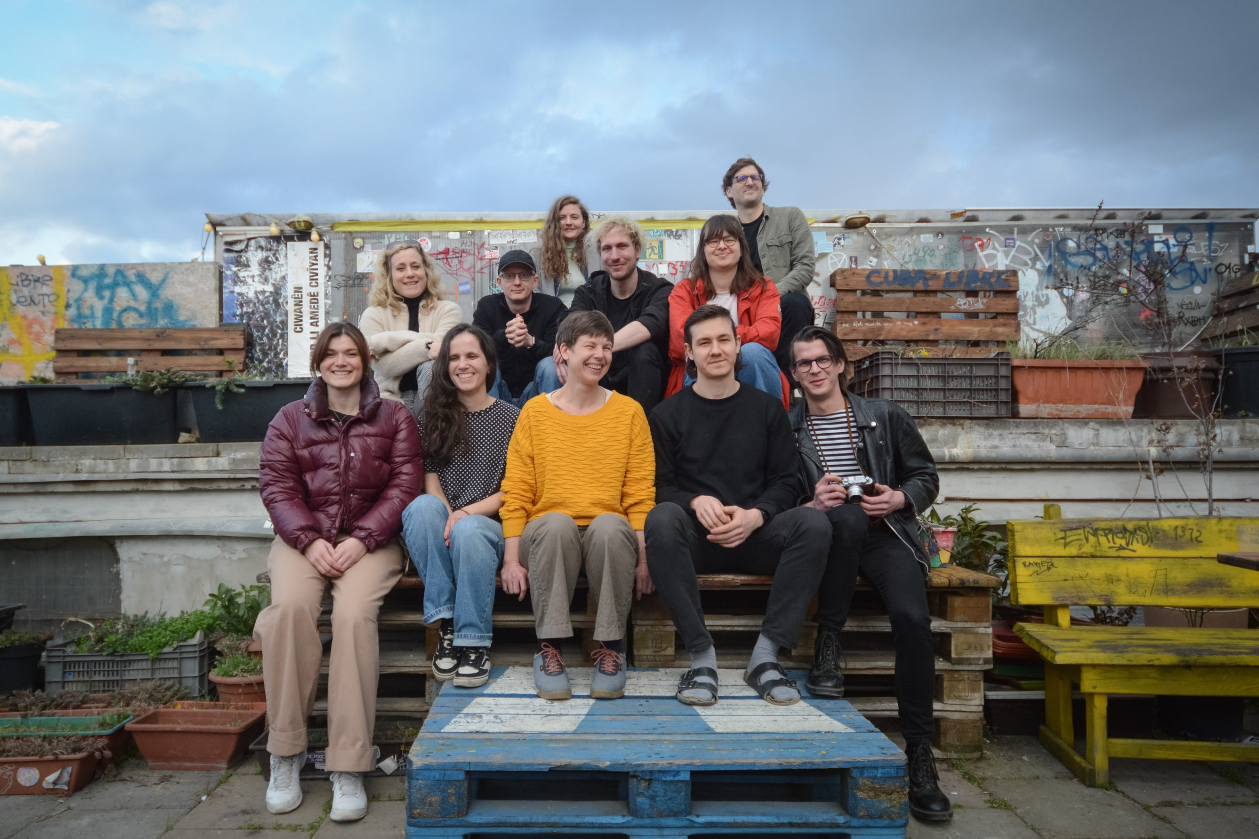 Group image of Merce workers