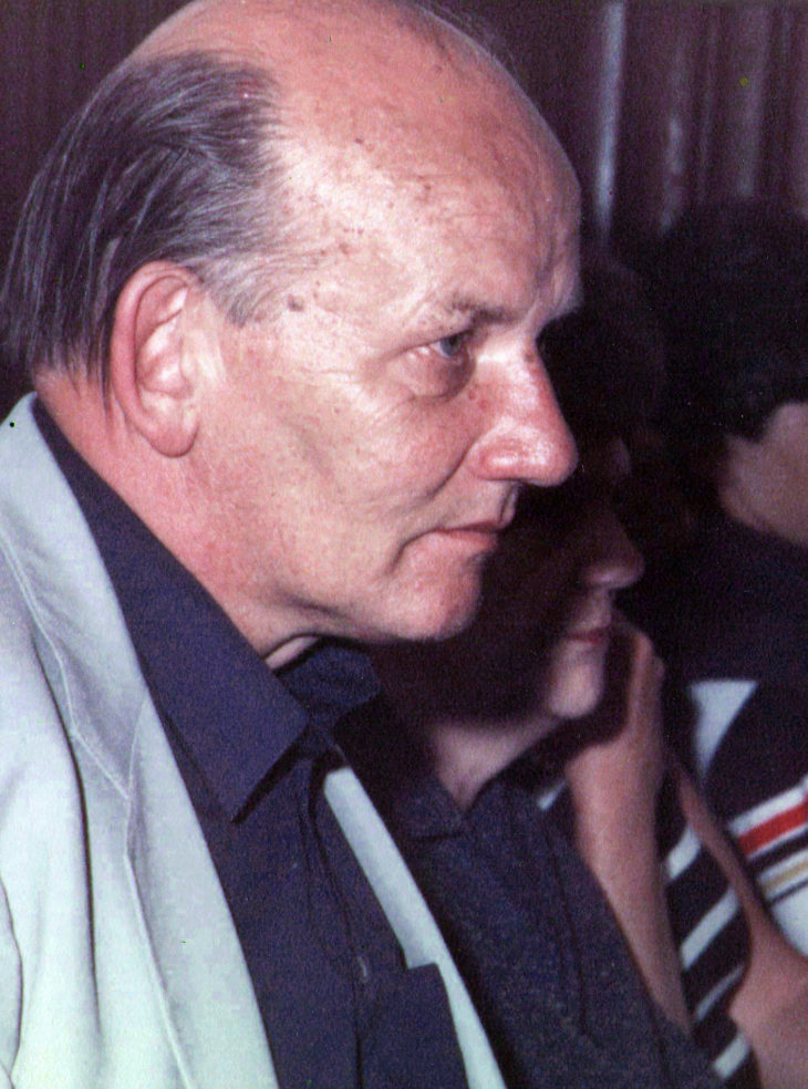 Liska Tibor Budapesten, 1984-ben. (Forrás: családi fotótár)
